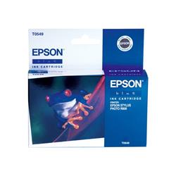 Stockists of Epson T0549 - Print cartridge - 1 x pigmented blue