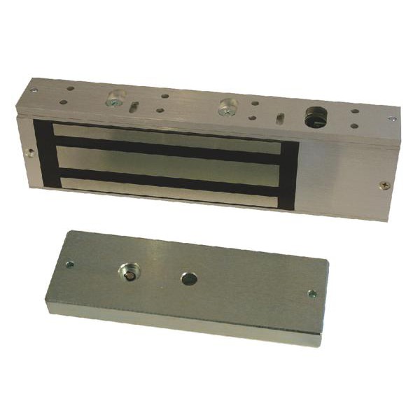 Stockists of 10020 Monitored Standard Series Electro Magnetic Lock (maglock) Double (Holding Force 510kg / 1120lbs Per Door)