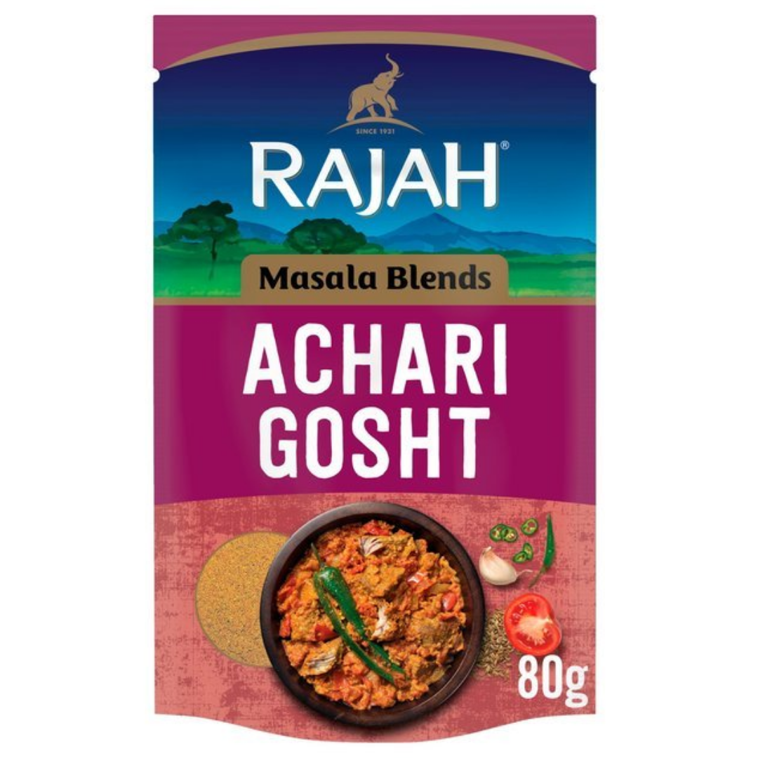 Achari Gosht Masala Blends 80g Stockists.