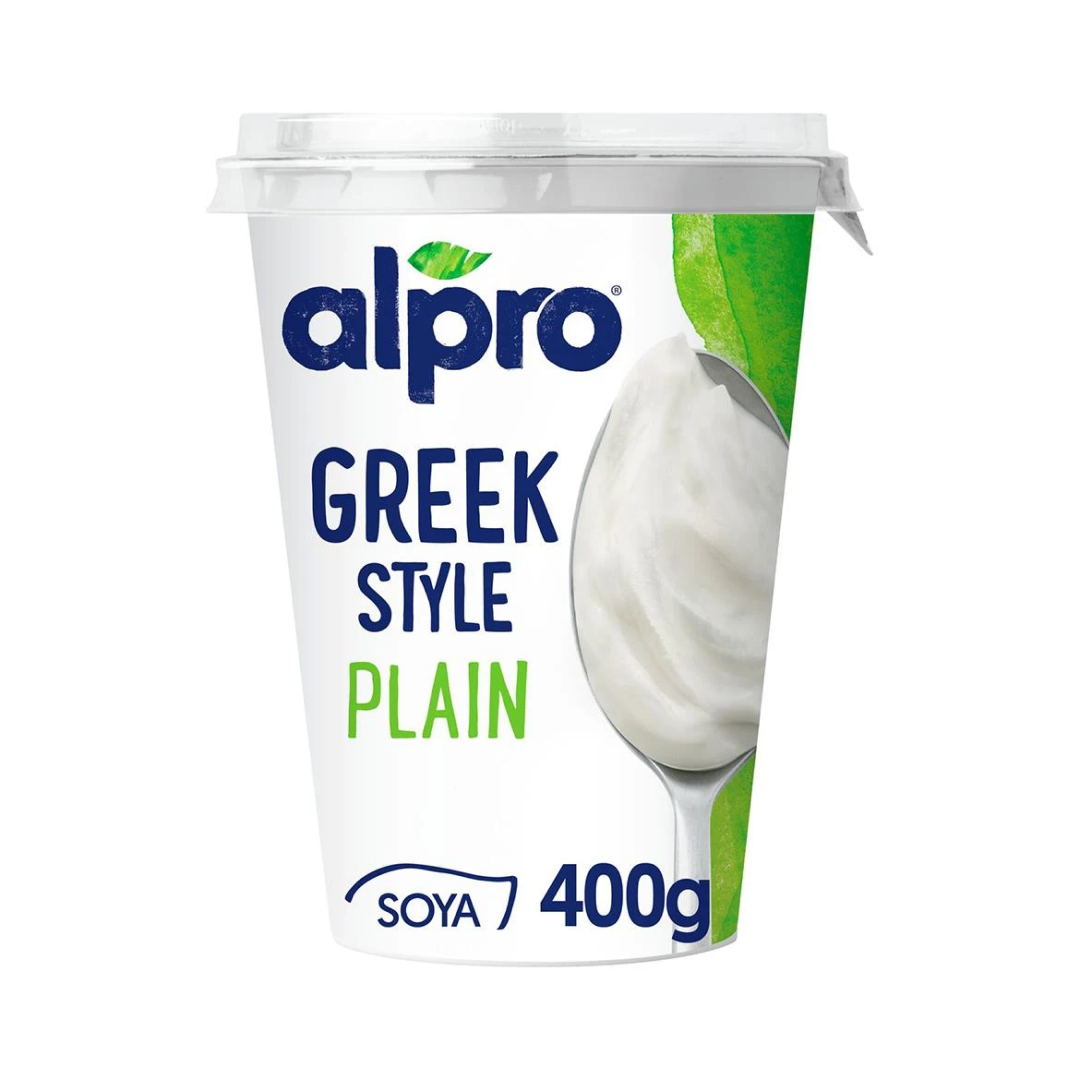 Alpro Greek Style Plain Yogurt Alternative 400gr Stockists.