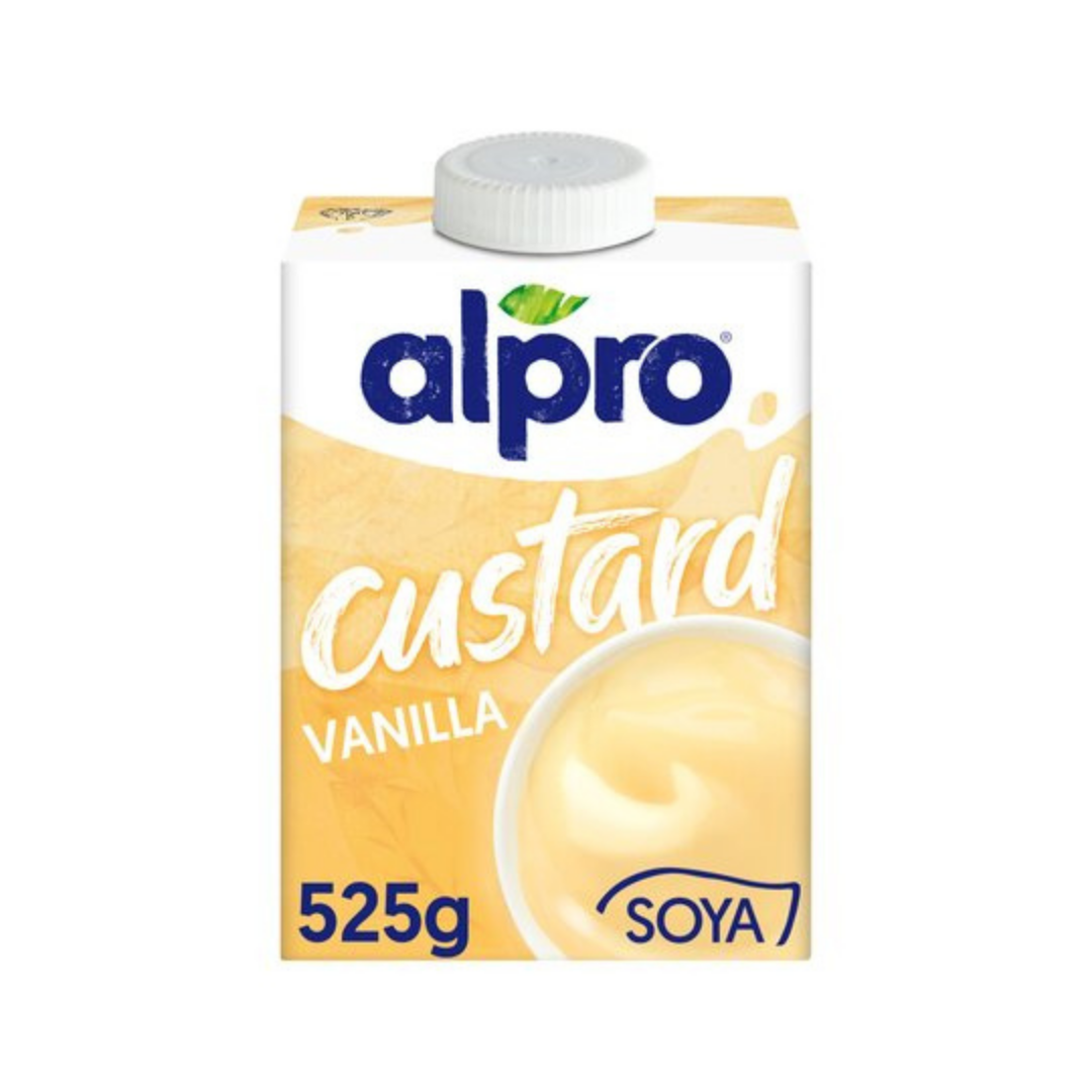 Alpro Vanilla Soya Custard 525gr Stockists.