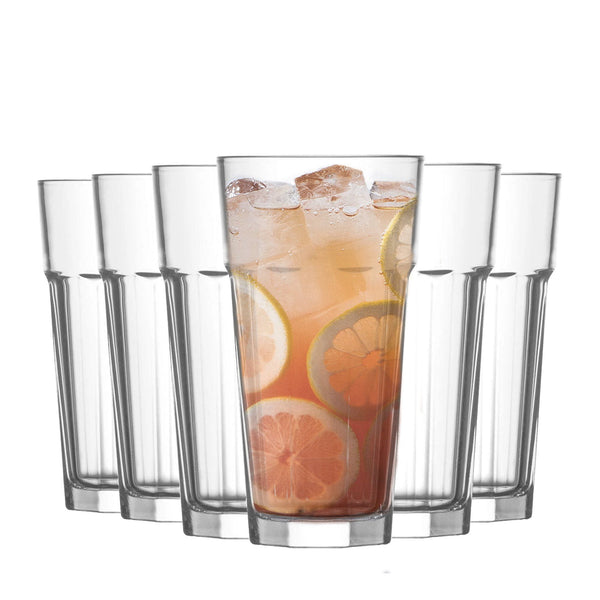 Aras Highball Glasses 360ml Pack of 6 By LAV Stockists.