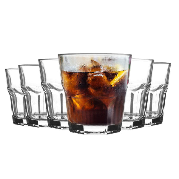 Aras Water Glasses 200ml Pack of 6 By LAV Stockists.