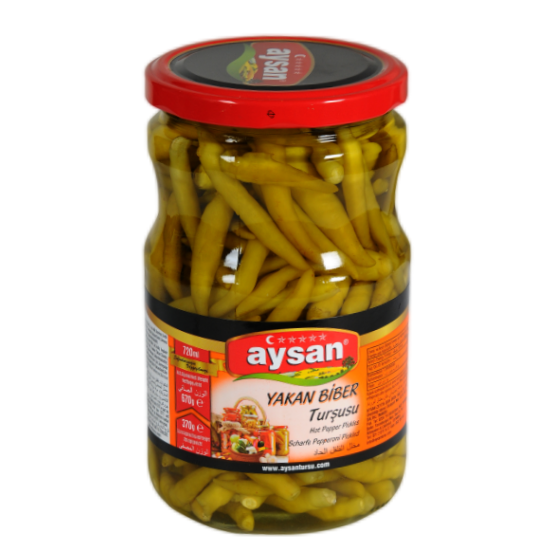 Aysan Pickle Hot Pepper 720cc Stockists.