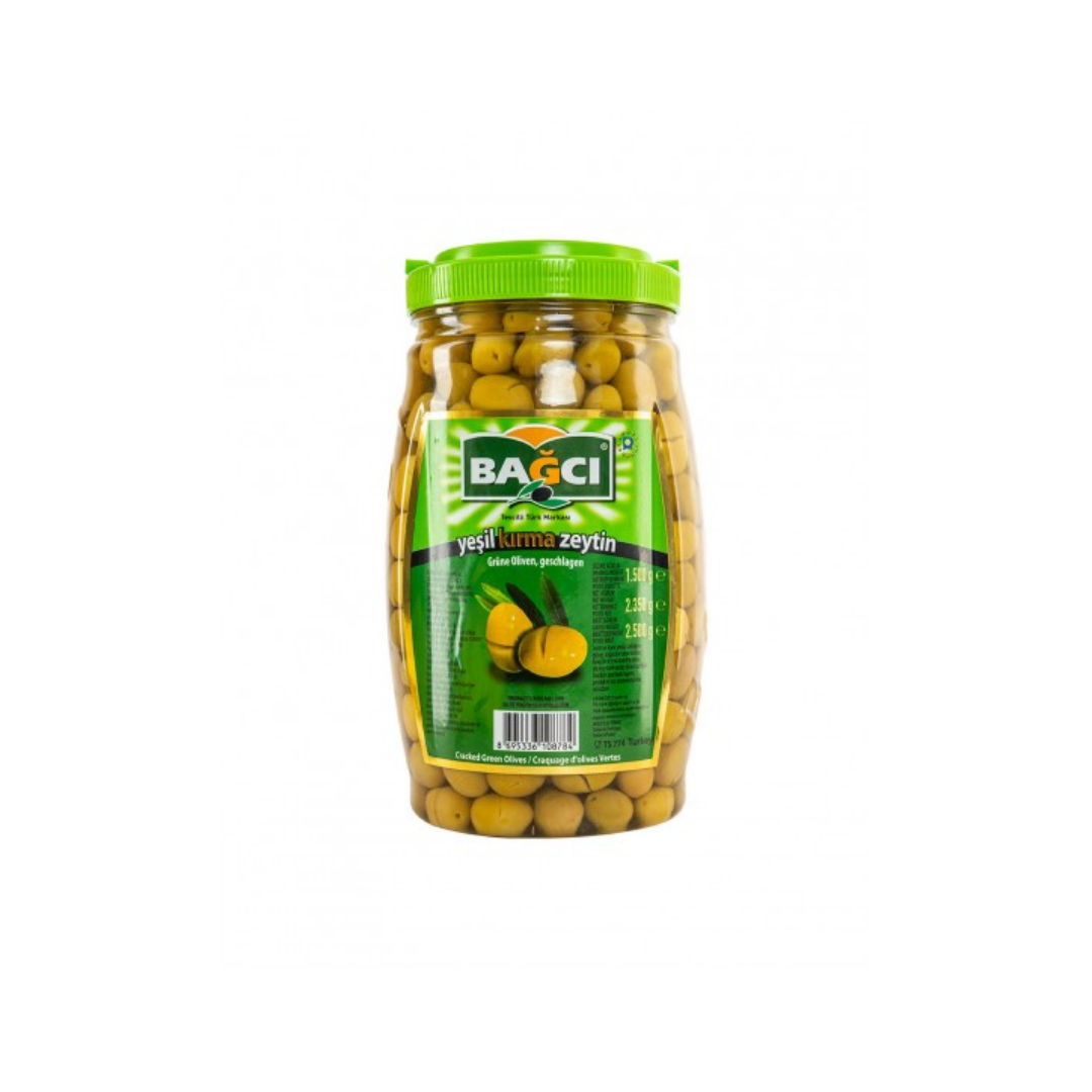 Bagci Green Olives Cracked Kirma 1.5Kg Stockists.