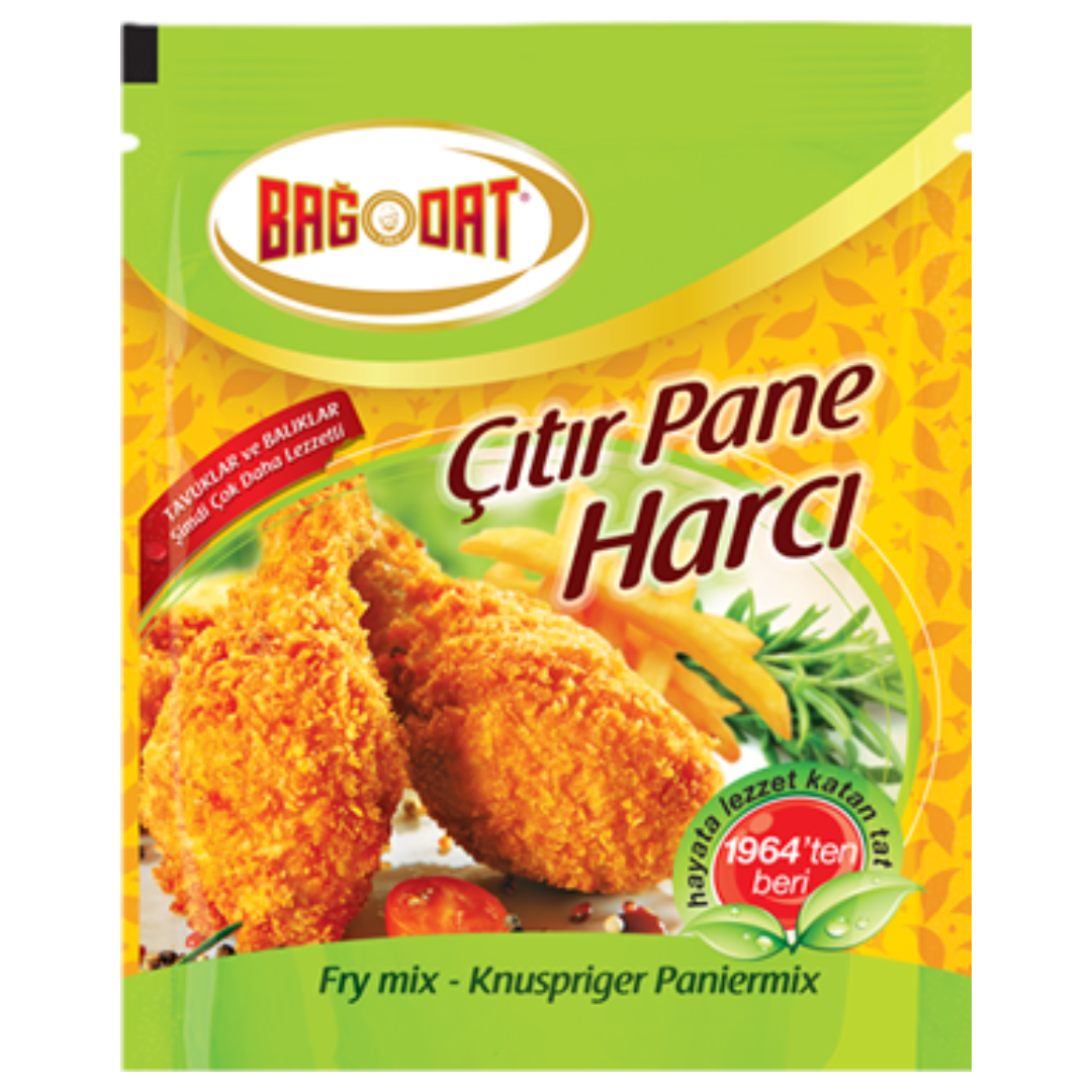 Bagdat Fry Mix Citir Pane Harci 90gr Stockists.