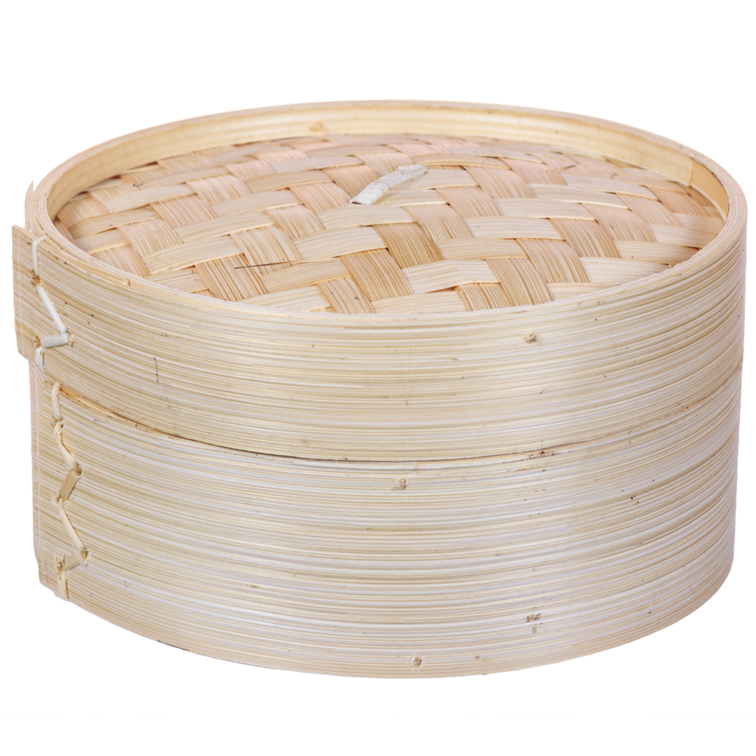 Bamboo Steamer Set 6 inch 1 Steamer 1 Lid Stockists.