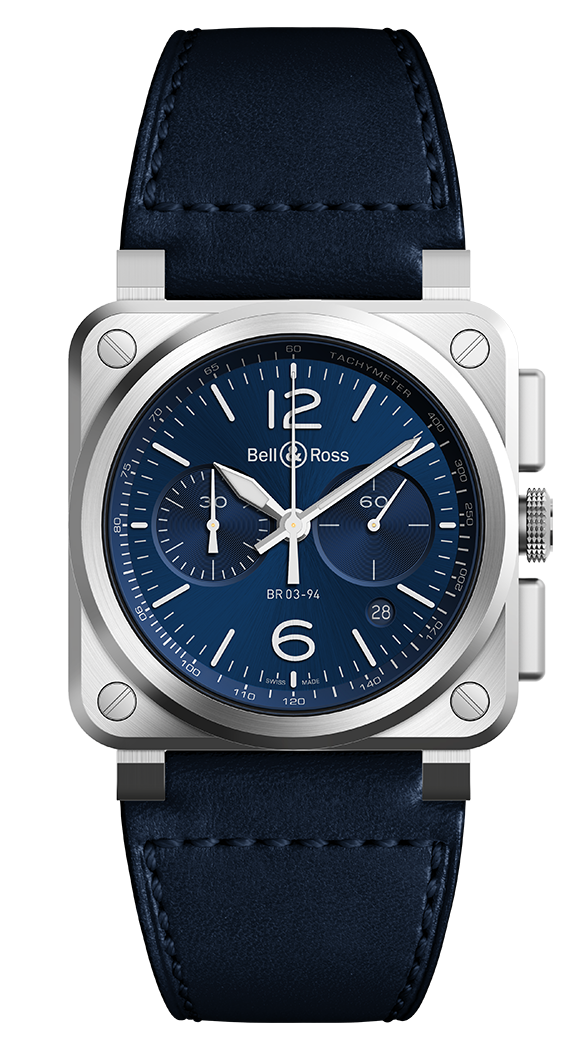 Bell Ross Watch BR 03 94 Blue Steel Pre Order Stockists.