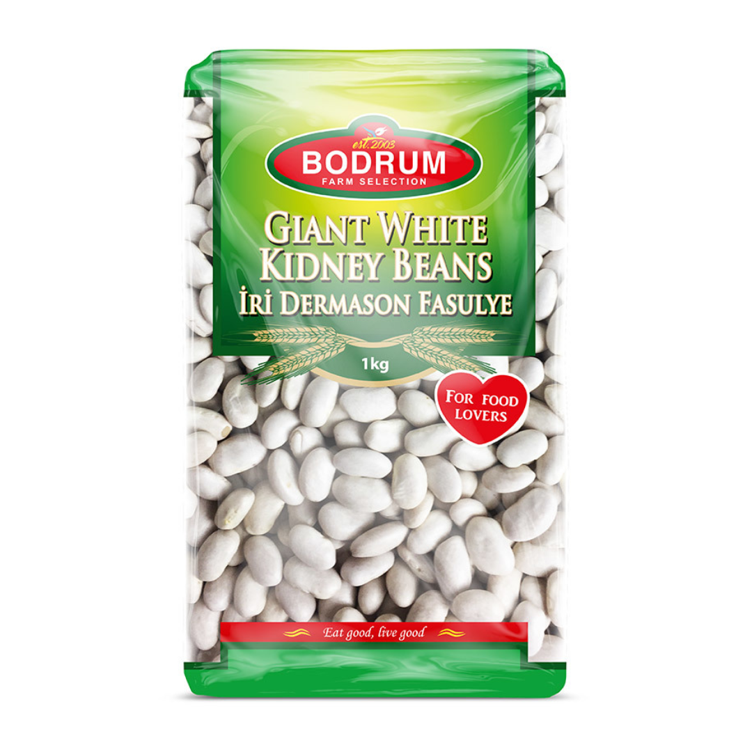 Bodrum Giant White Kidney Beans Iri Dermason 1kg Stockists.