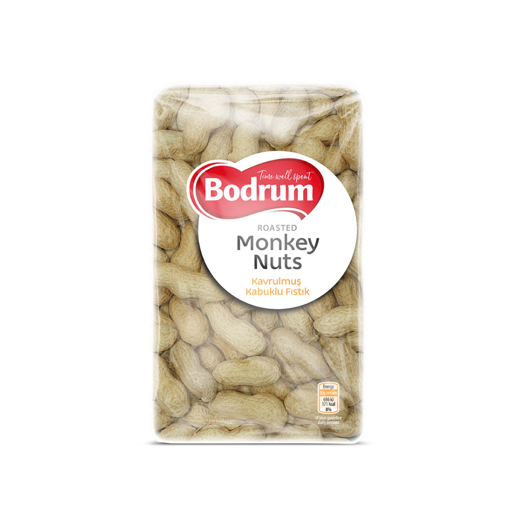 Bodrum Monkey Nuts Roasted 400gr Stockists.