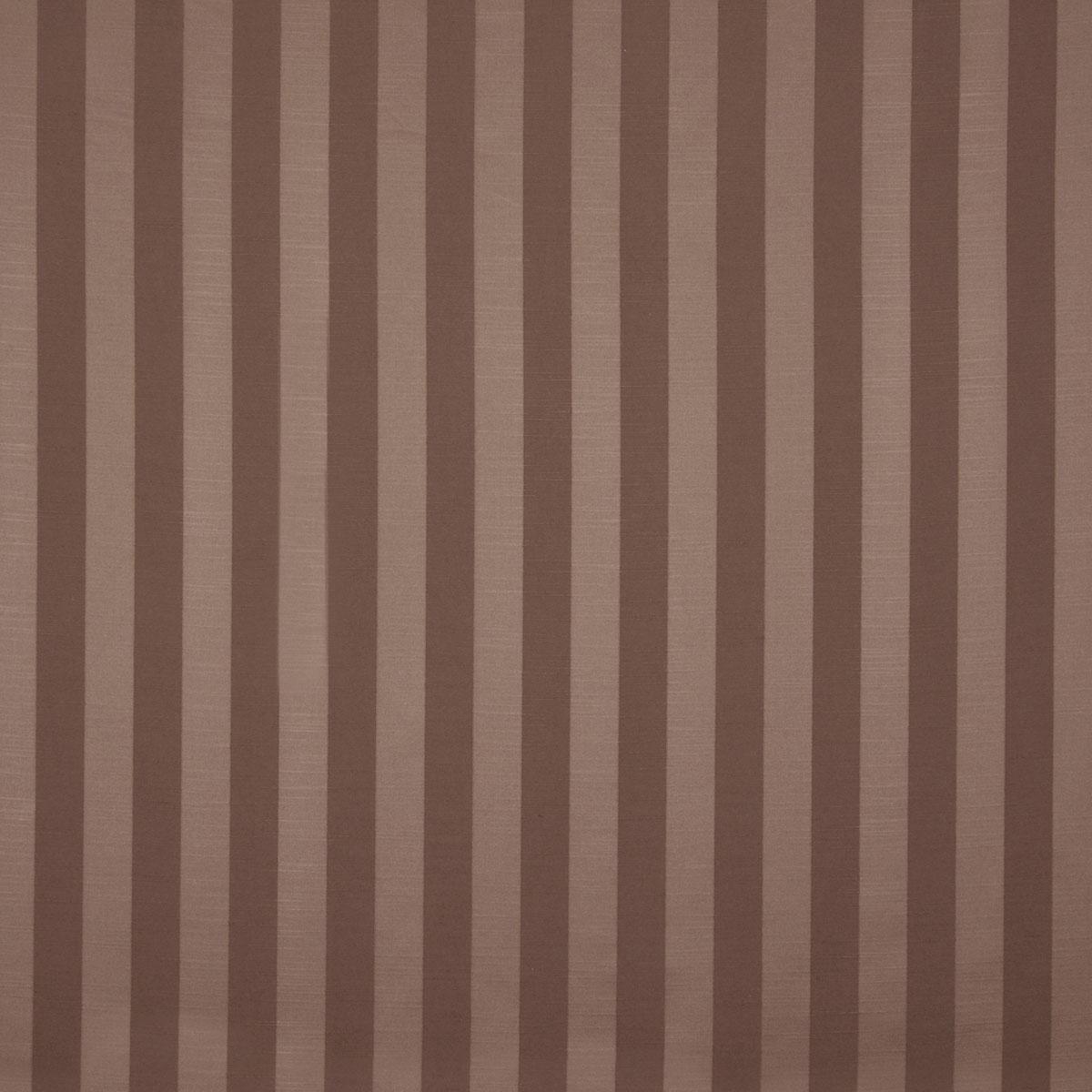 Bronze Ascot Stripe Curtain Fabric