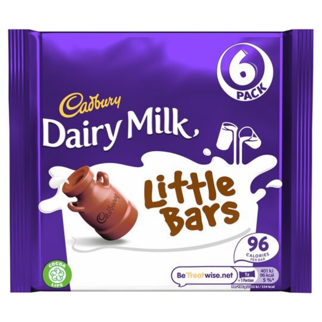 Cadbury Fair For Kids 6 Pack 108gr Stockists.