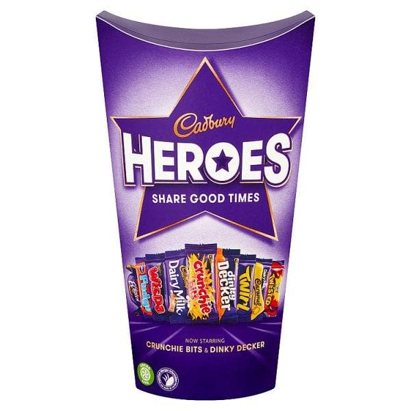 Cadbury Heroes Chocolate Carton 290g Stockists.