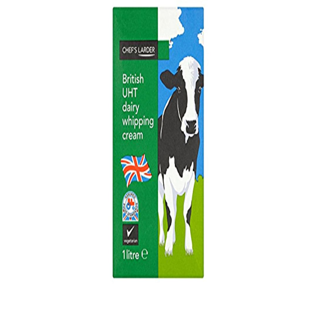 Chefs Larder British UHT Dairy Whipping Cream 1 Litre Stockists.