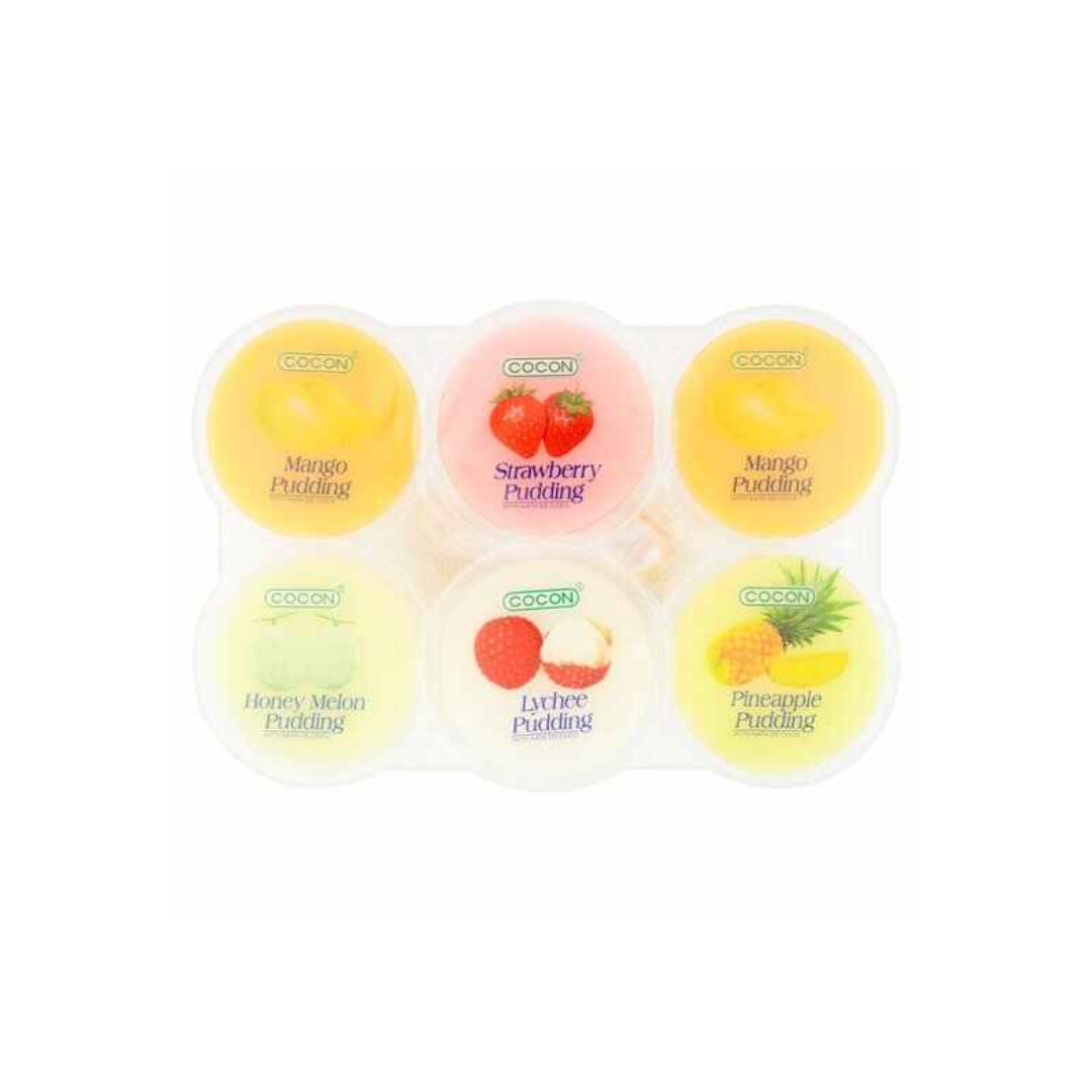 Cocon Assorted Fruit Jelly Pudding 6 x 80gr Stockists.