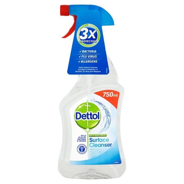 Dettol Antibacterial Surface Cleaning Spray 750ml Stockists.