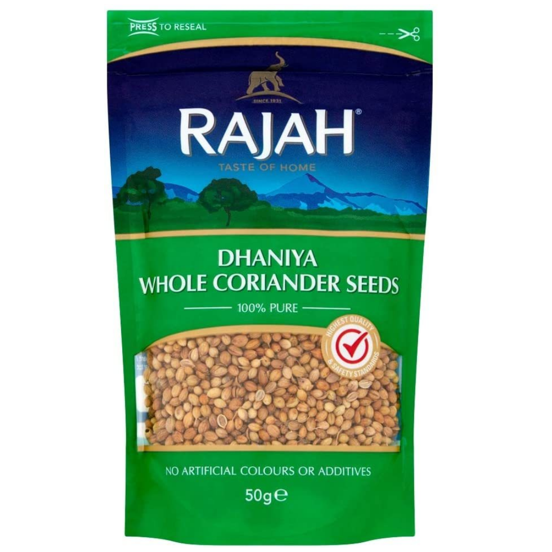 Dhaniya Coriander Seeds Whole 50g Stockists.