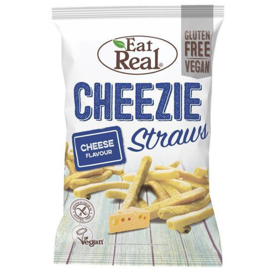 Eat Real Veggie Cheezie Straws 113gr Stockists.