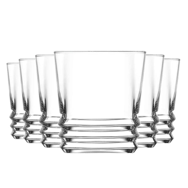 Elegan Whisky Glasses 315ml Pack of 6 By LAV Stockists.