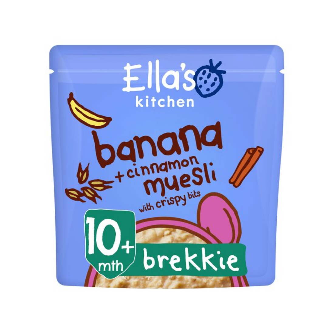 Ellas Kitchen Banana Cinnamon Muesli 215gr Stockists.