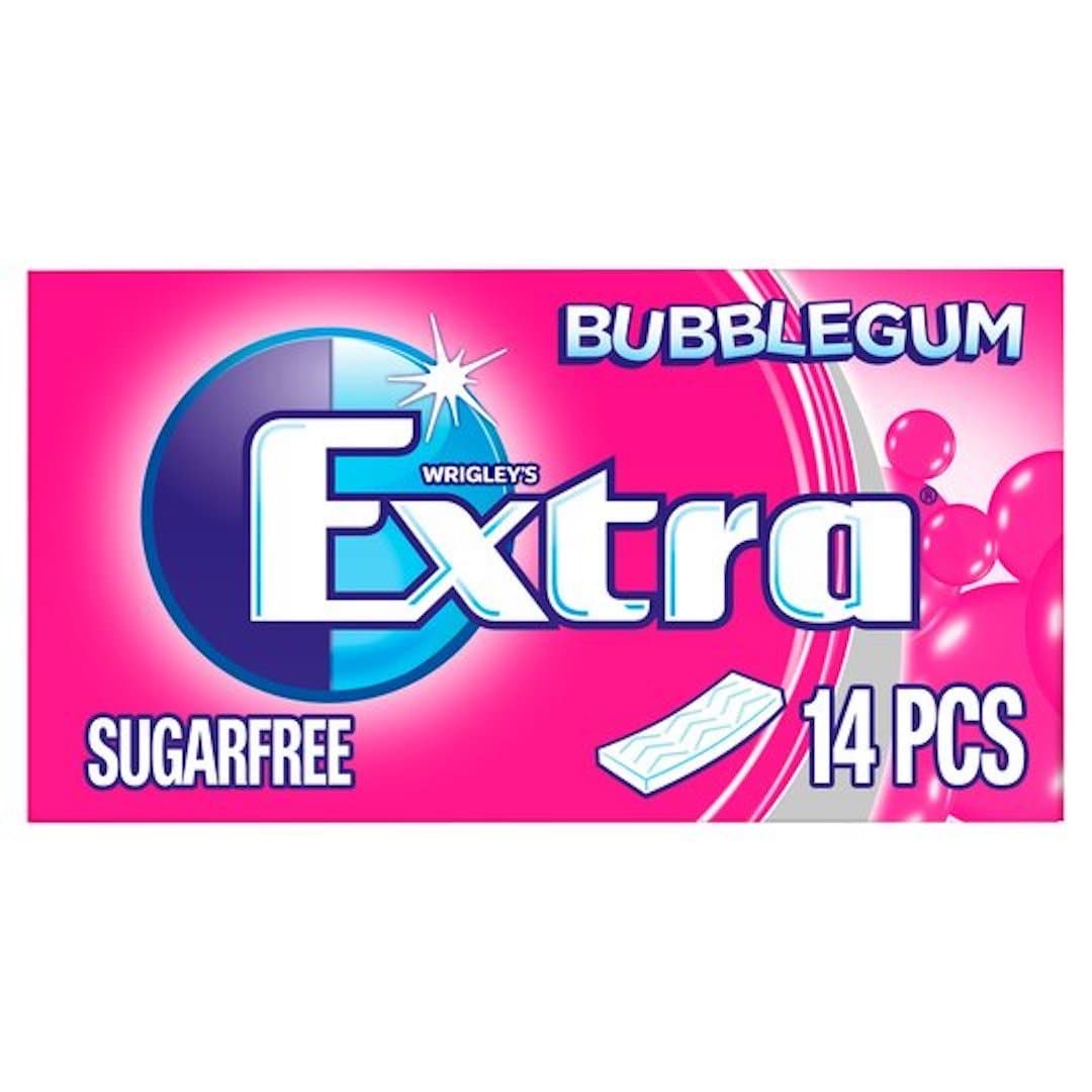 Extra Bubblegum Flavour 27gr Stockists.