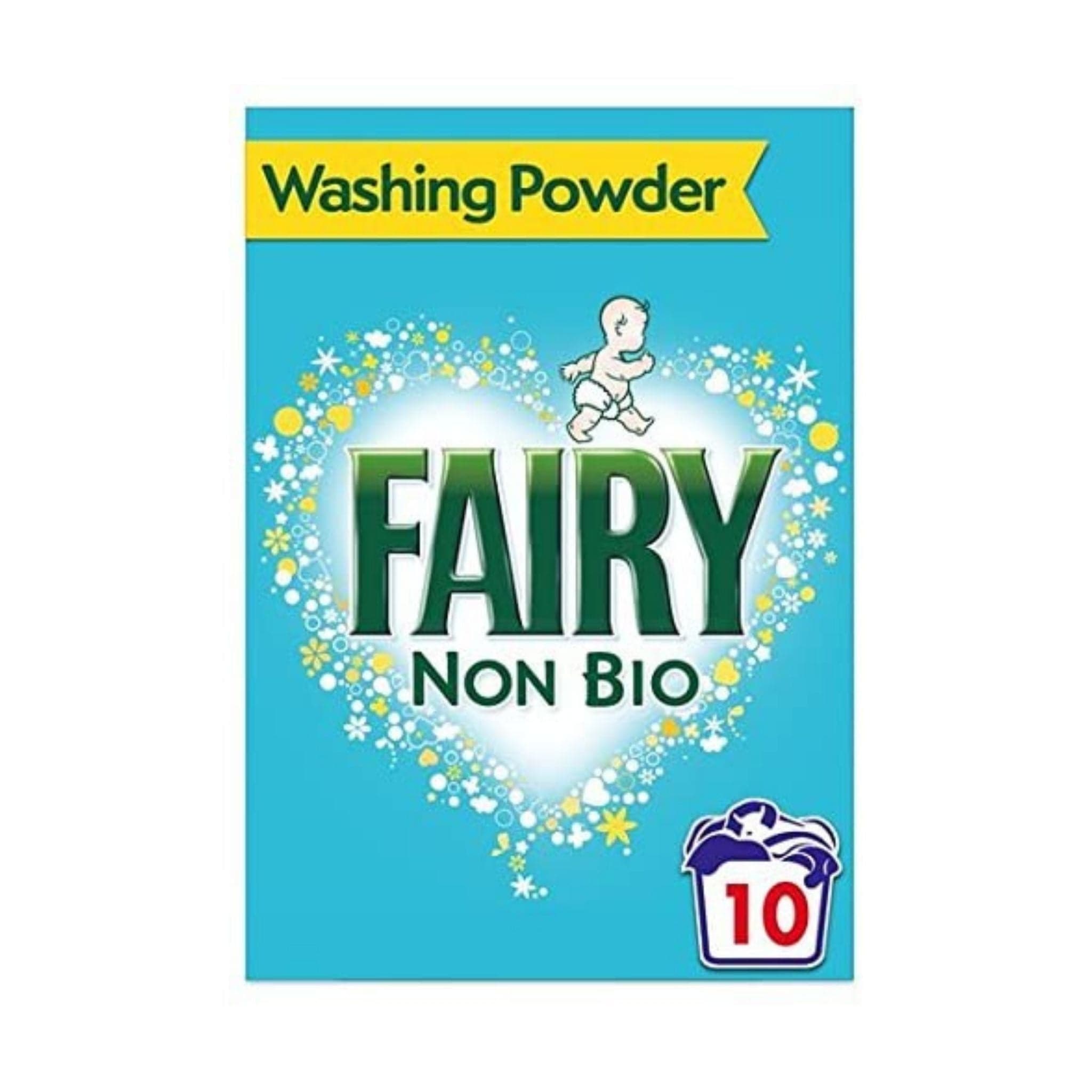 Fairy Non Bio Washing Powder 650g 10 Washes Stockists.