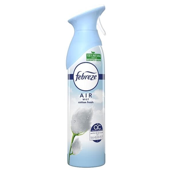 Febreze Air Freshener Spray Heavy Duty Cotton Fresh 300 ML Stockists.
