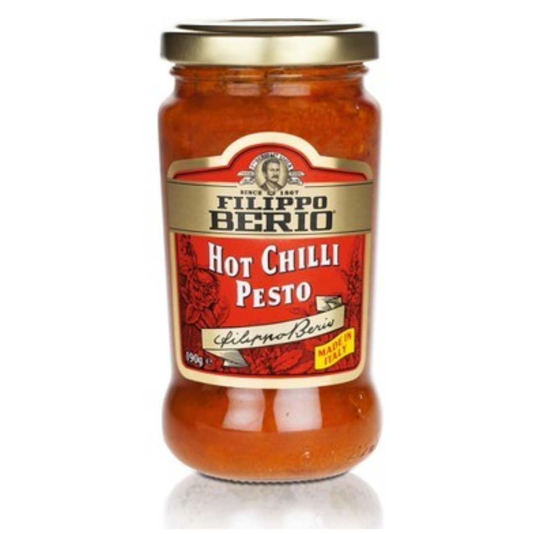 Filippo Berio Hot Chilli Pesto 190gr Stockists.