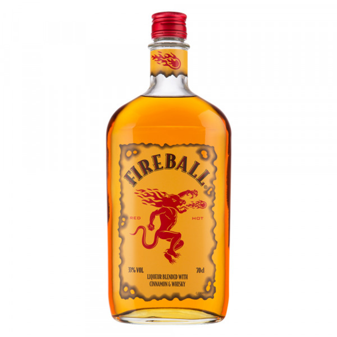 Fireball Liqueur Blended with Cinnamon Whisky 70cl Stockists.