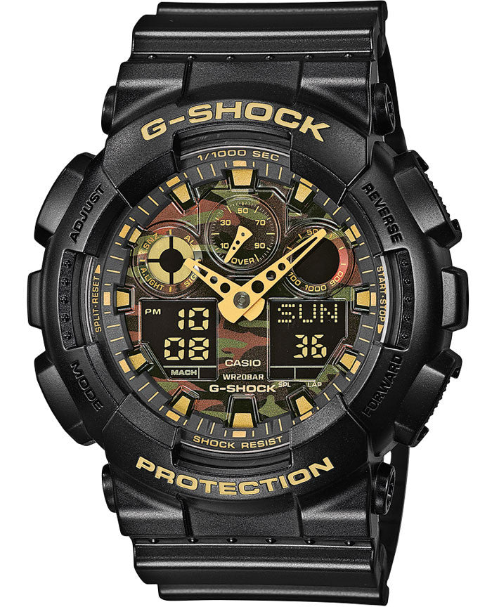 G Shock Watch Alarm Chronograph Camouflage Stockists.