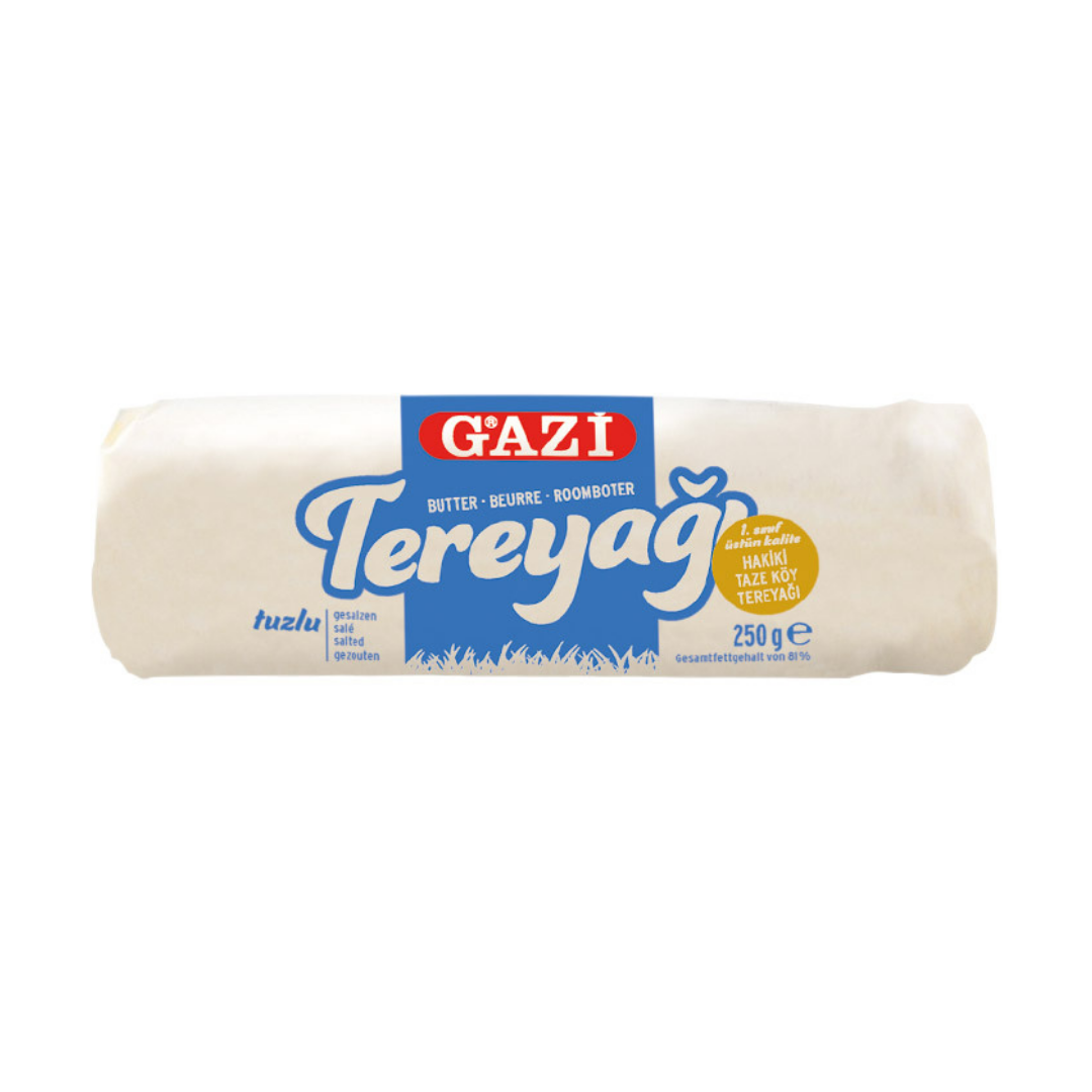 Gazi Salted Butter Tuzlu Tereyag 250Gr Stockists.