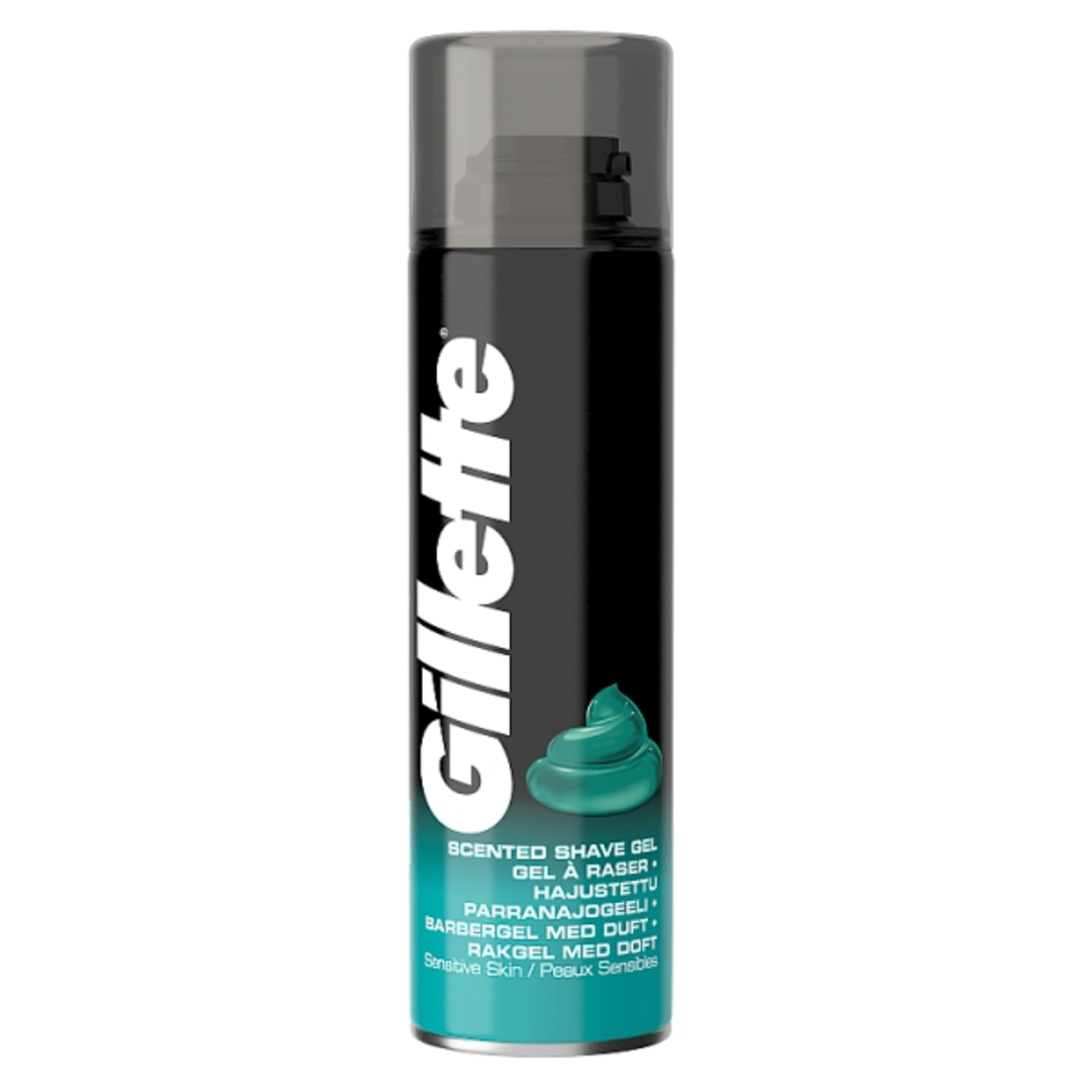 Gillette Sensitive Mens Shaving Gel 200ml Stockists.