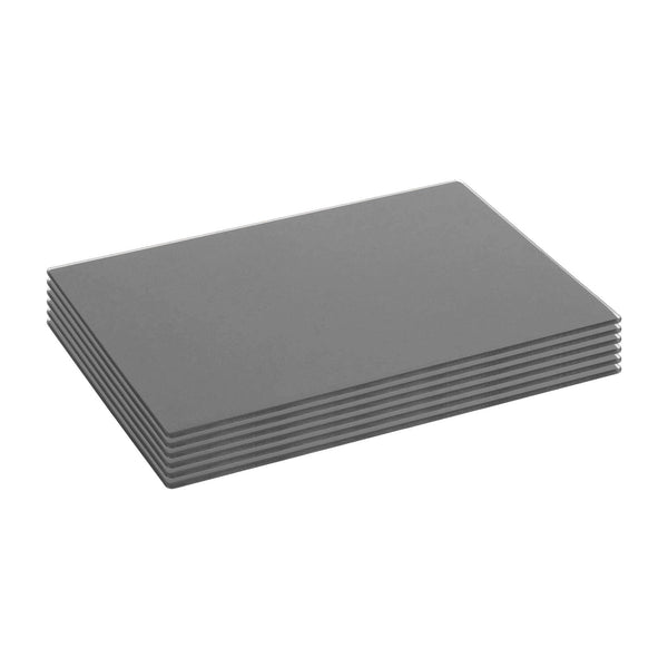 Glass Placemats 30 x 20cm Pack of 6 By Harbour Housewares Stockists.