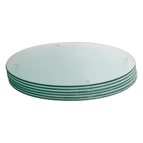 Glass Round Placemats Pack of 6 By Harbour Housewares Stockists.