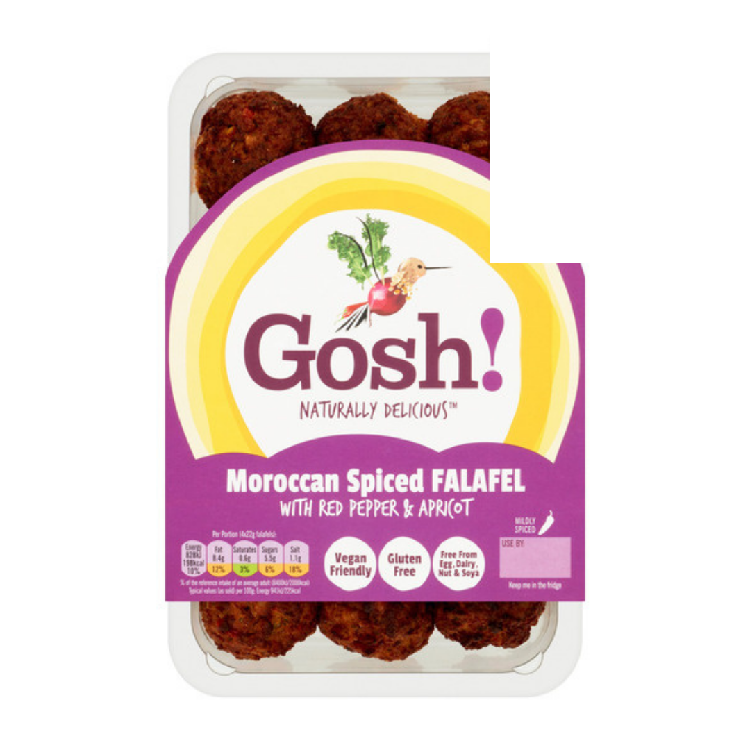 Gosh Moroccan Falafel 300gr Stockists.