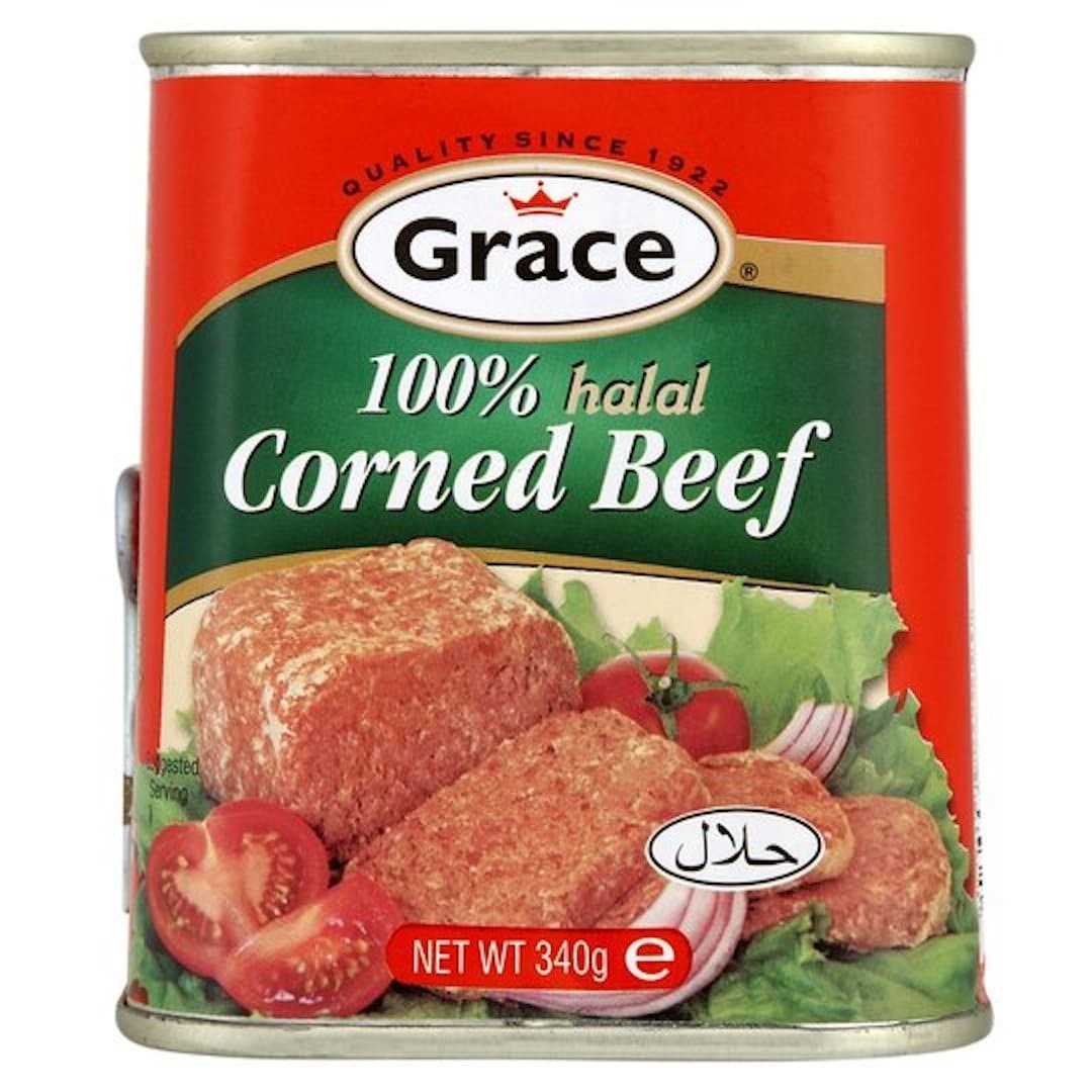 Grace 100 Halal Corned Beef 340gr Stockists.