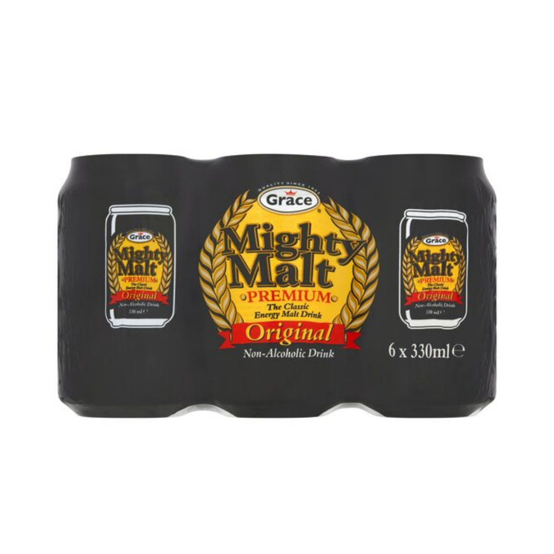 Grace Mighty Malt Drink Original 6 X 330ml Stockists.