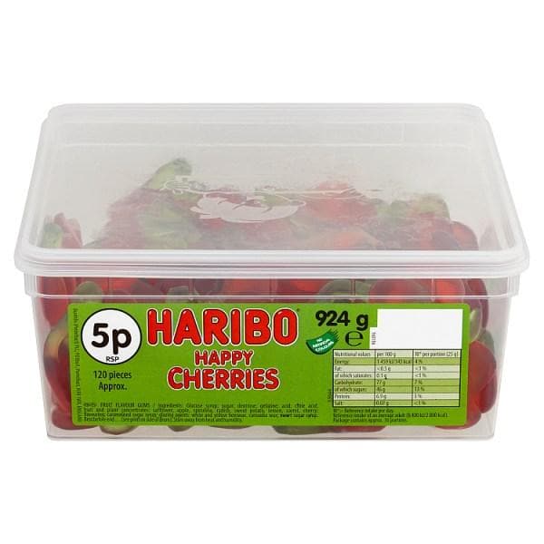 HARIBO Happy Cherries 924g Stockists.