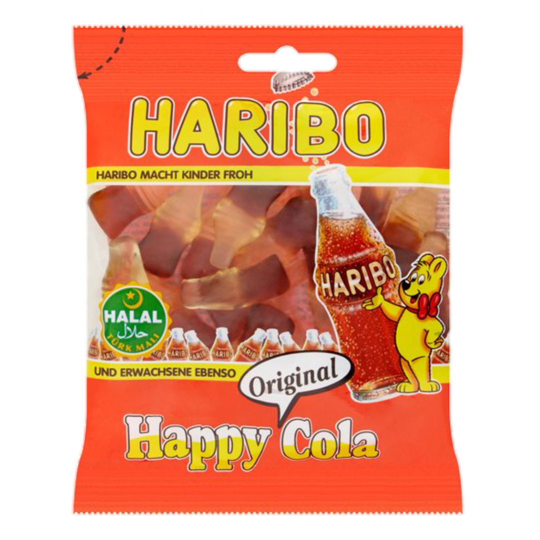 HARIBO Happy Cola Gummy 80gr Stockists.