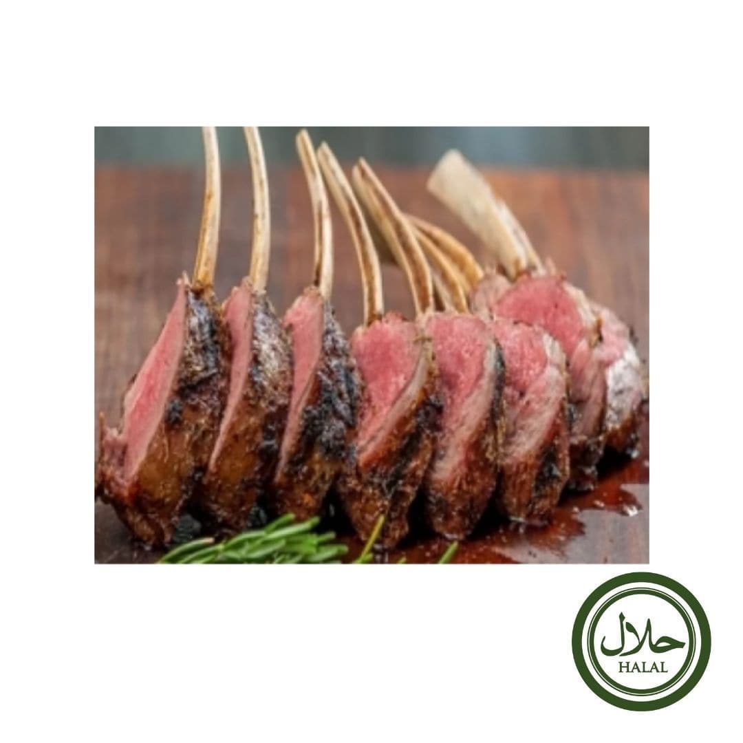 Halal Frozen New Zealand Lamb French Trimmed Racks x 2 800gr Stockists.