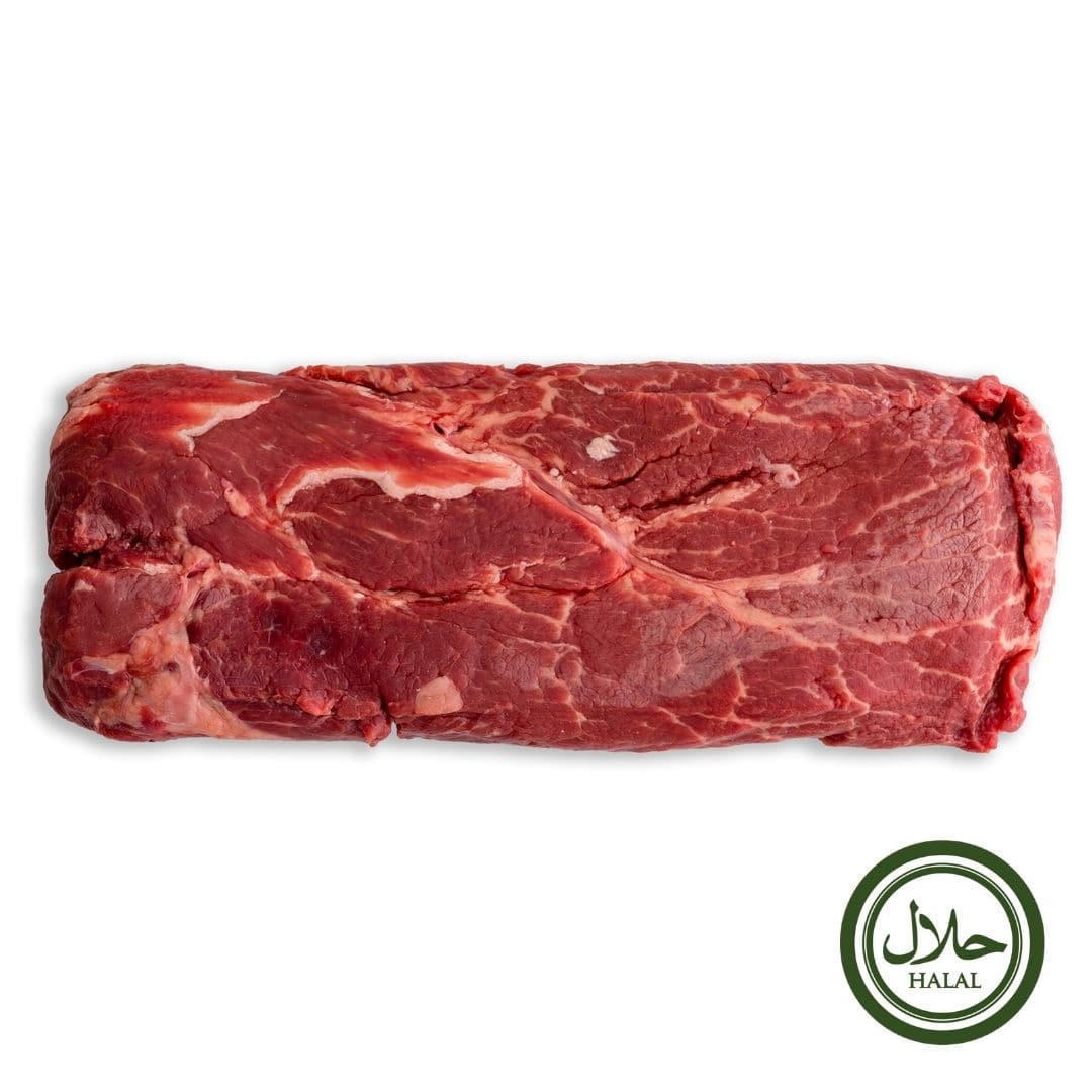 Halal Grass Fed Scottish Beef Flat Iron Steak 500 gr Stockists.