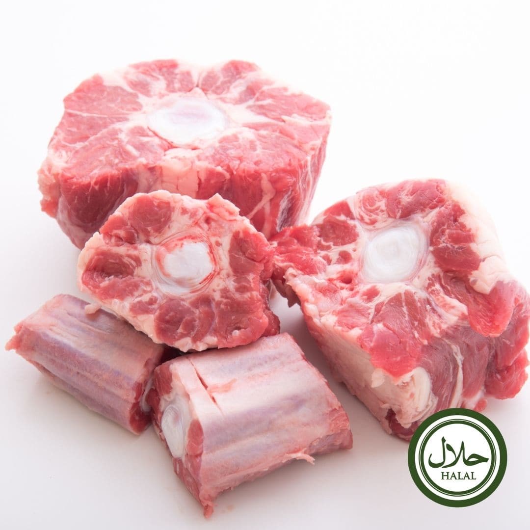 Halal Grass Fed Scottish Oxtail 500 gr Stockists.