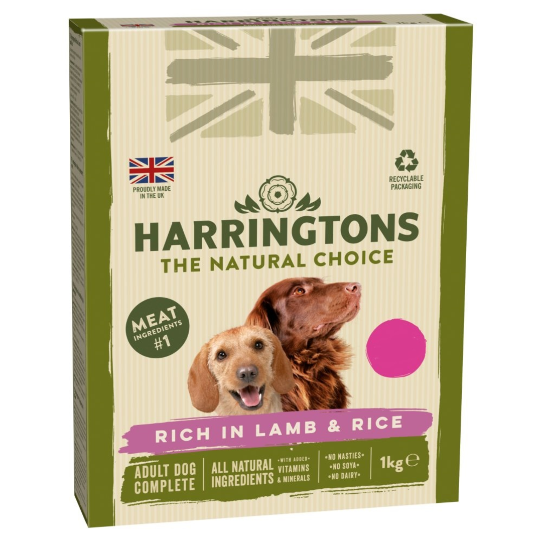 Harringtons Rich in Lamb Rice Complete Dry Adult Dog Food 2kg Stockists.