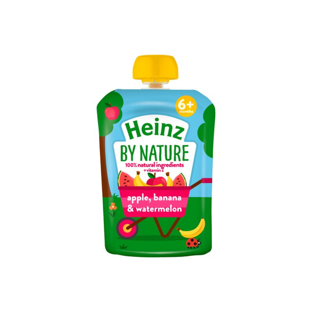 Heinz Apple Banana Water Melon Pouch 100gr Stockists.