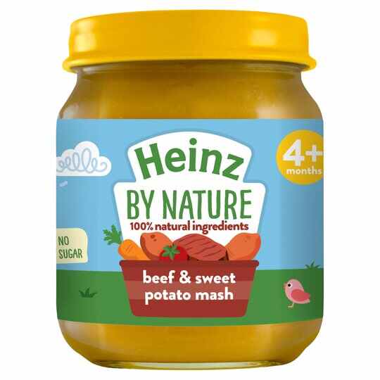 Heinz Beef Sweet Potato Mash Jar 120gr Stockists.