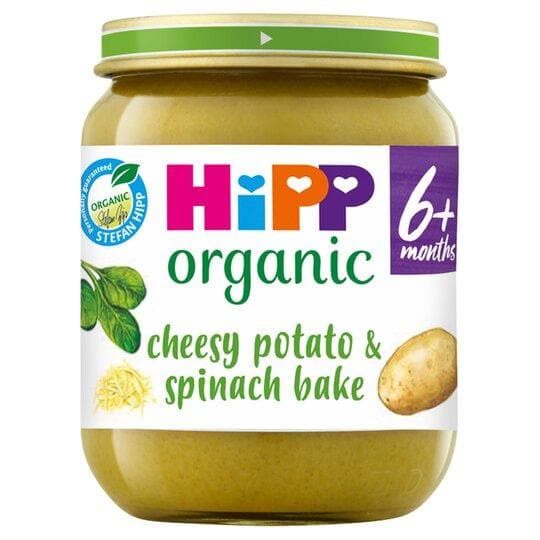 Hipp 4 Month Organic Cheesy Spinach Potato Bake 125gr Stockists.
