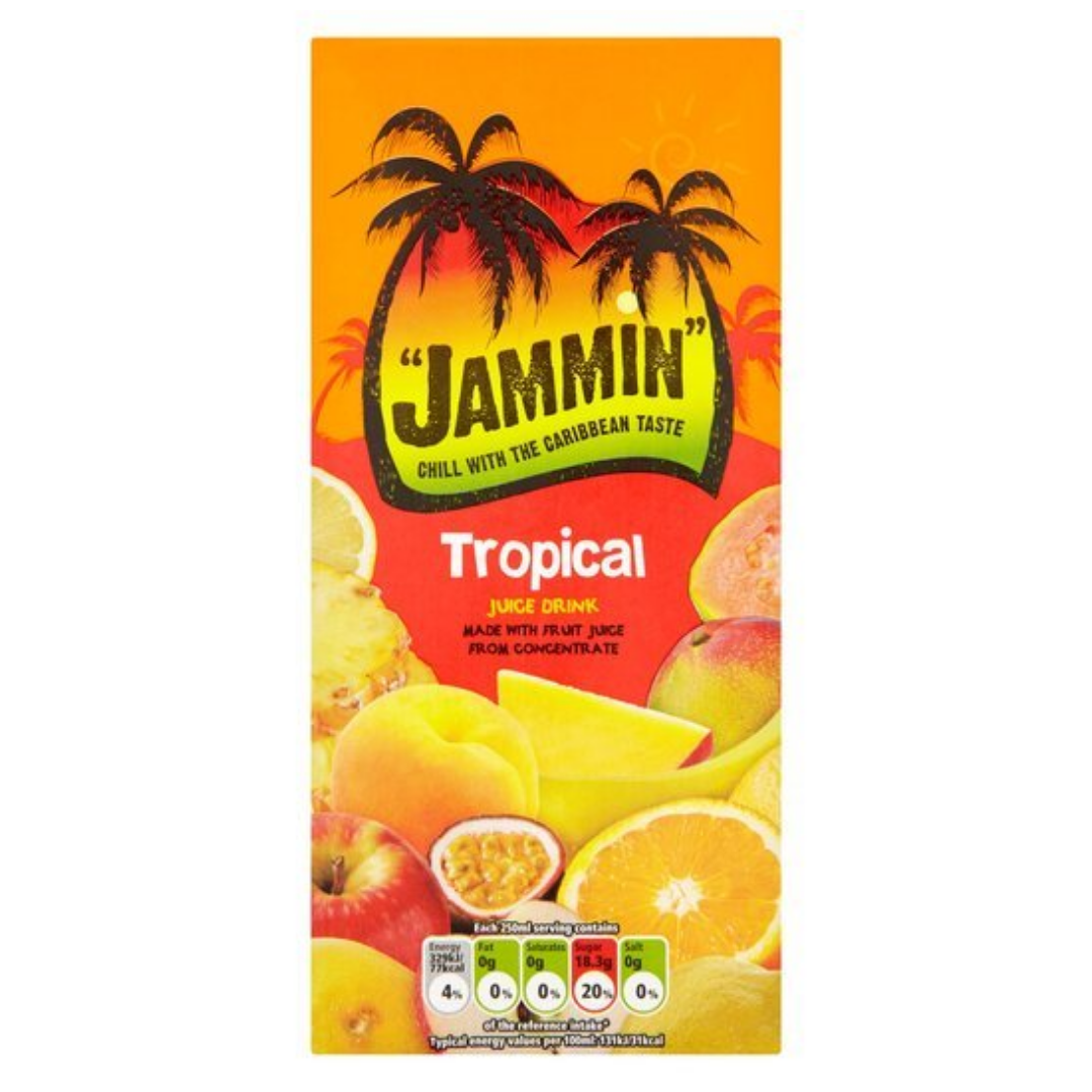 Jammin Tropical Juice Drink 1 Litre Stockists.