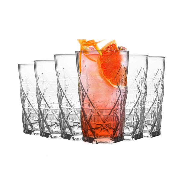 Keops Highball Glasses 460ml Pack of 6 By LAV Stockists.
