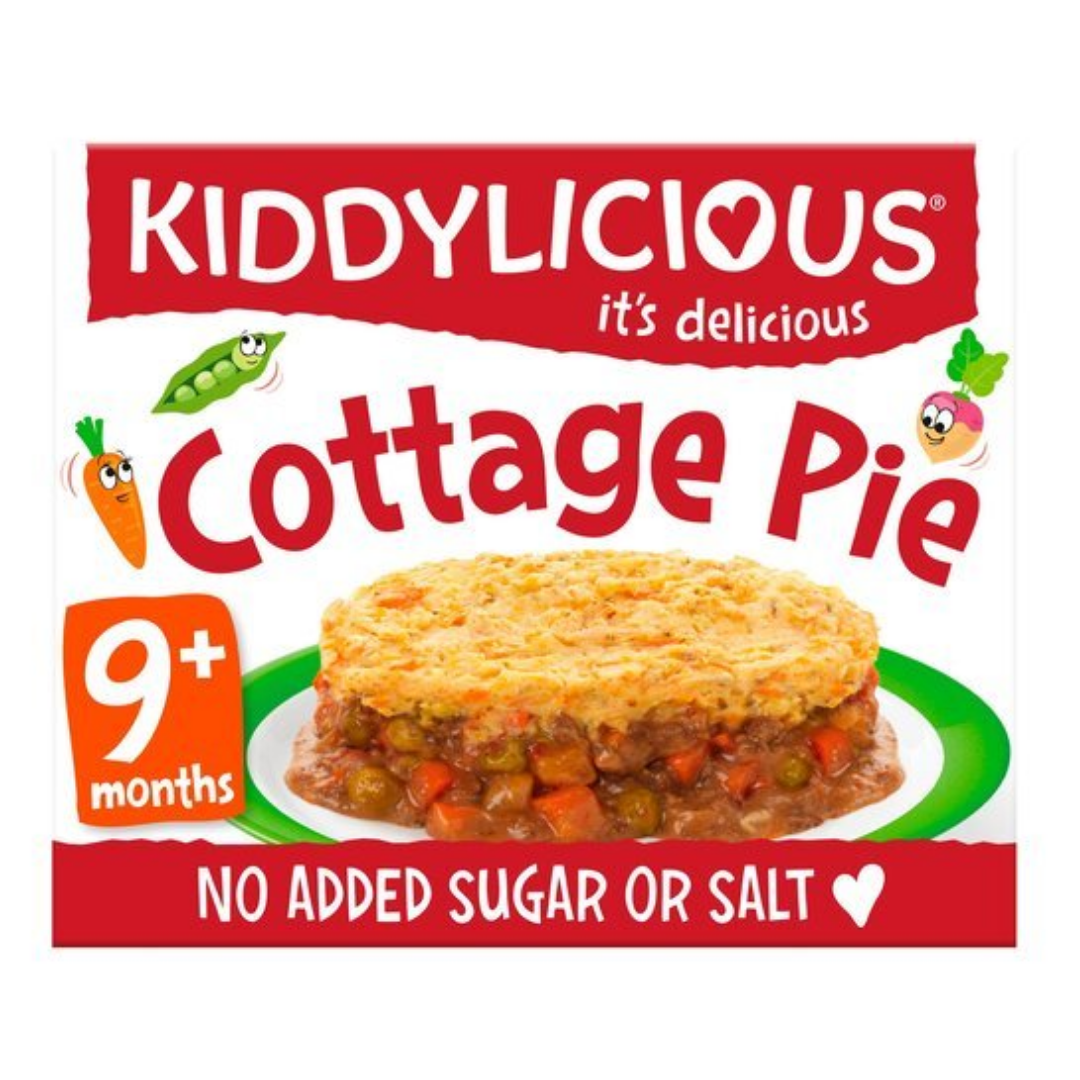 Kiddylicious Cottage Pie With Veggie Mash 180gr Stockists.