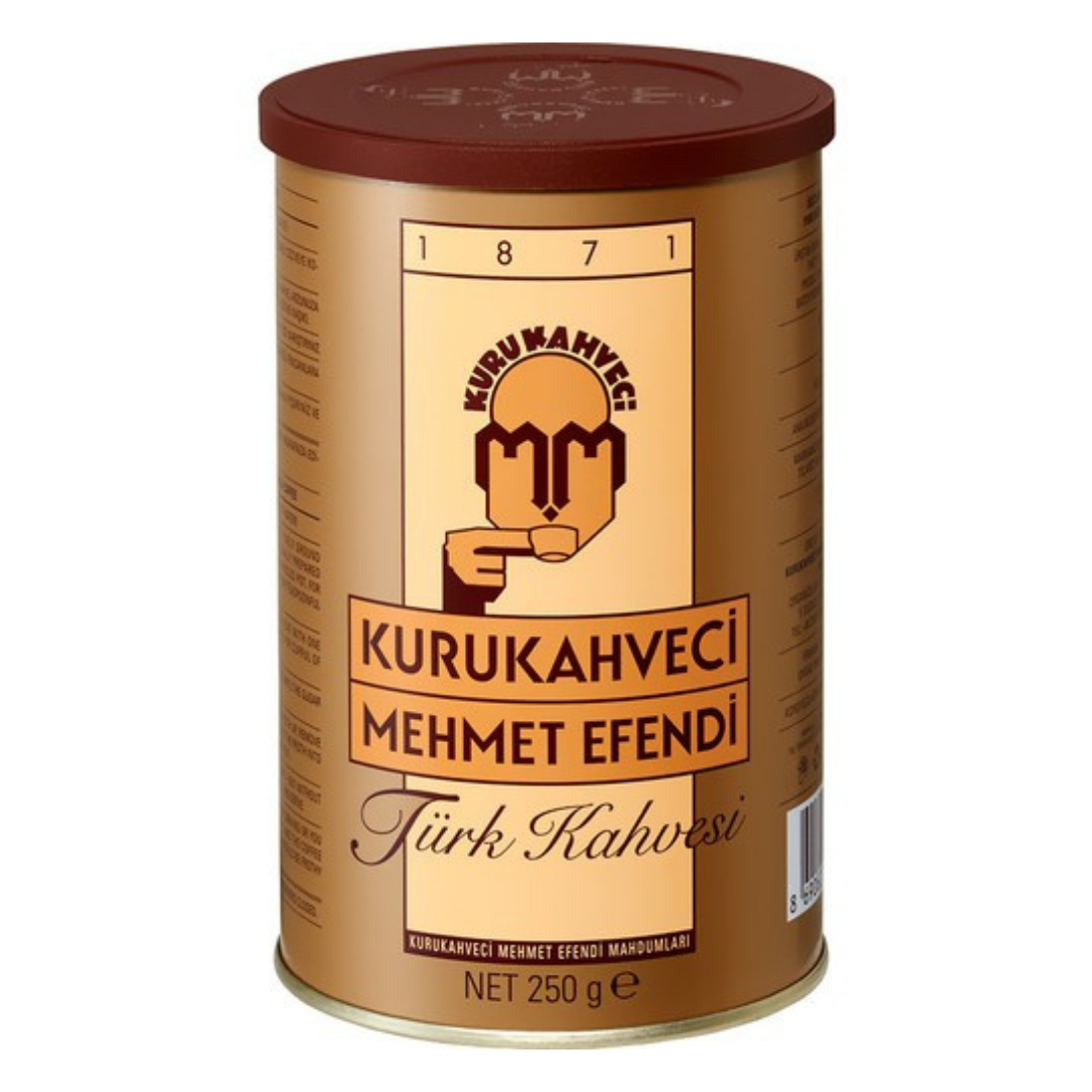 Kuru Kahveci Mehmet Efendi Turkish Coffee Tin 250Gr Stockists.